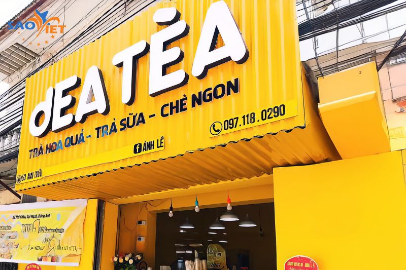 bảng hiệu bằng tôn