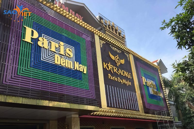 bảng hiệu bằng tôn