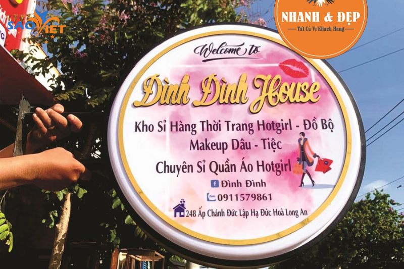 bảng hiệu hộp đèn