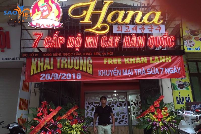 làm bảng hiệu đèn led