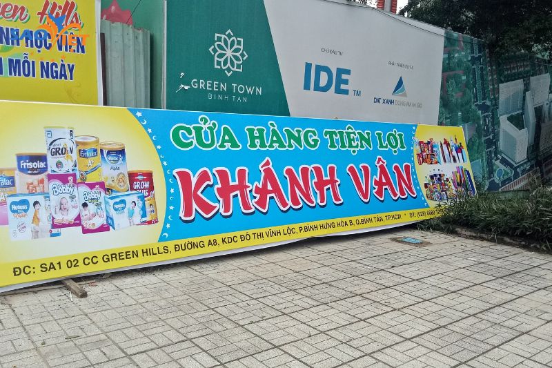 làm biển quảng cáo