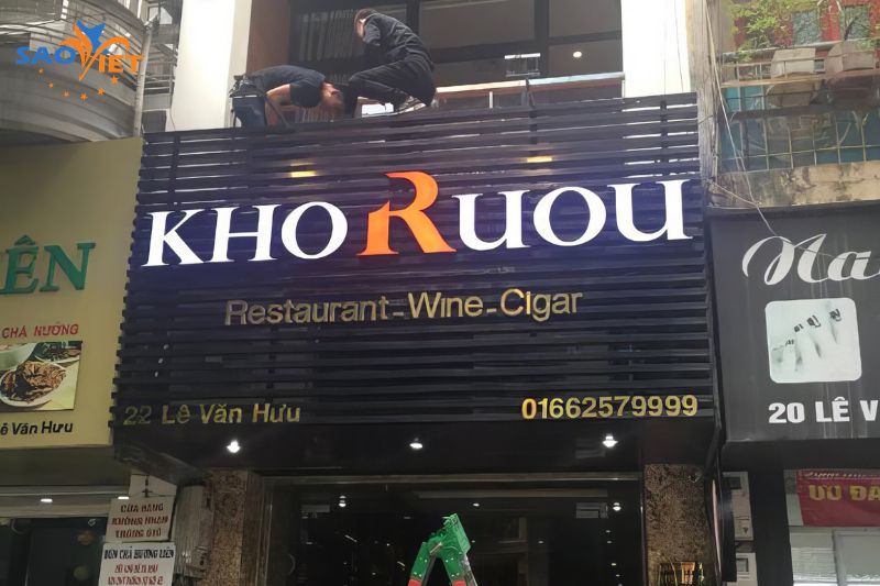 làm biển quảng cáo uy tín