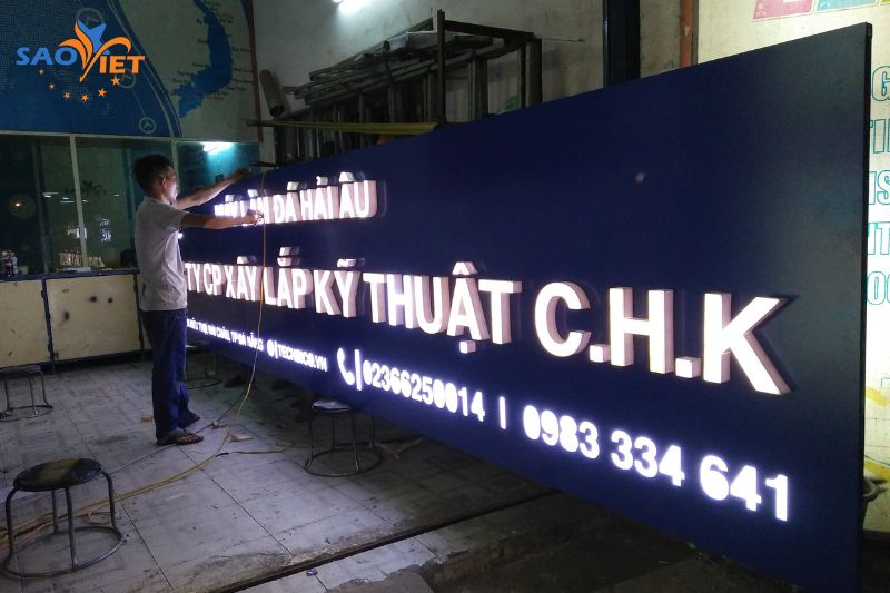 làm biển quảng cáo