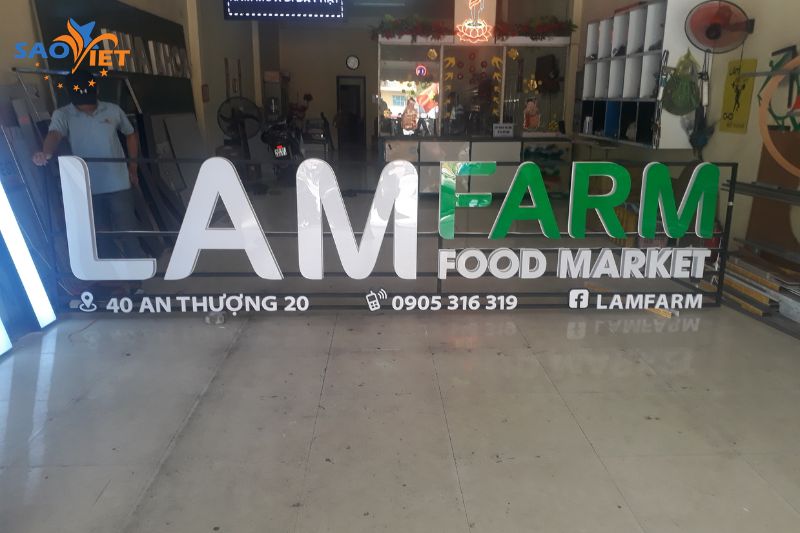 làm biển quảng cáo